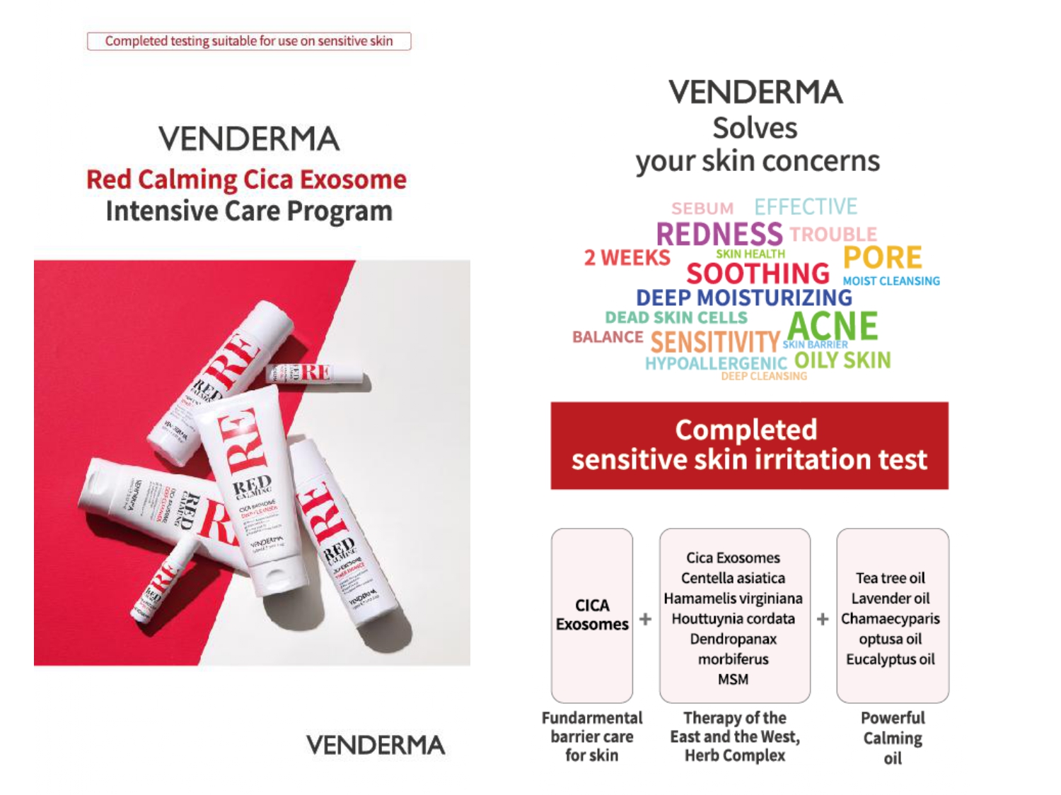 Red Calming Cica Exsome LINE